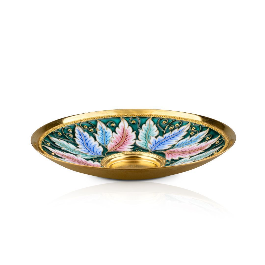 Блюдце из серебра 