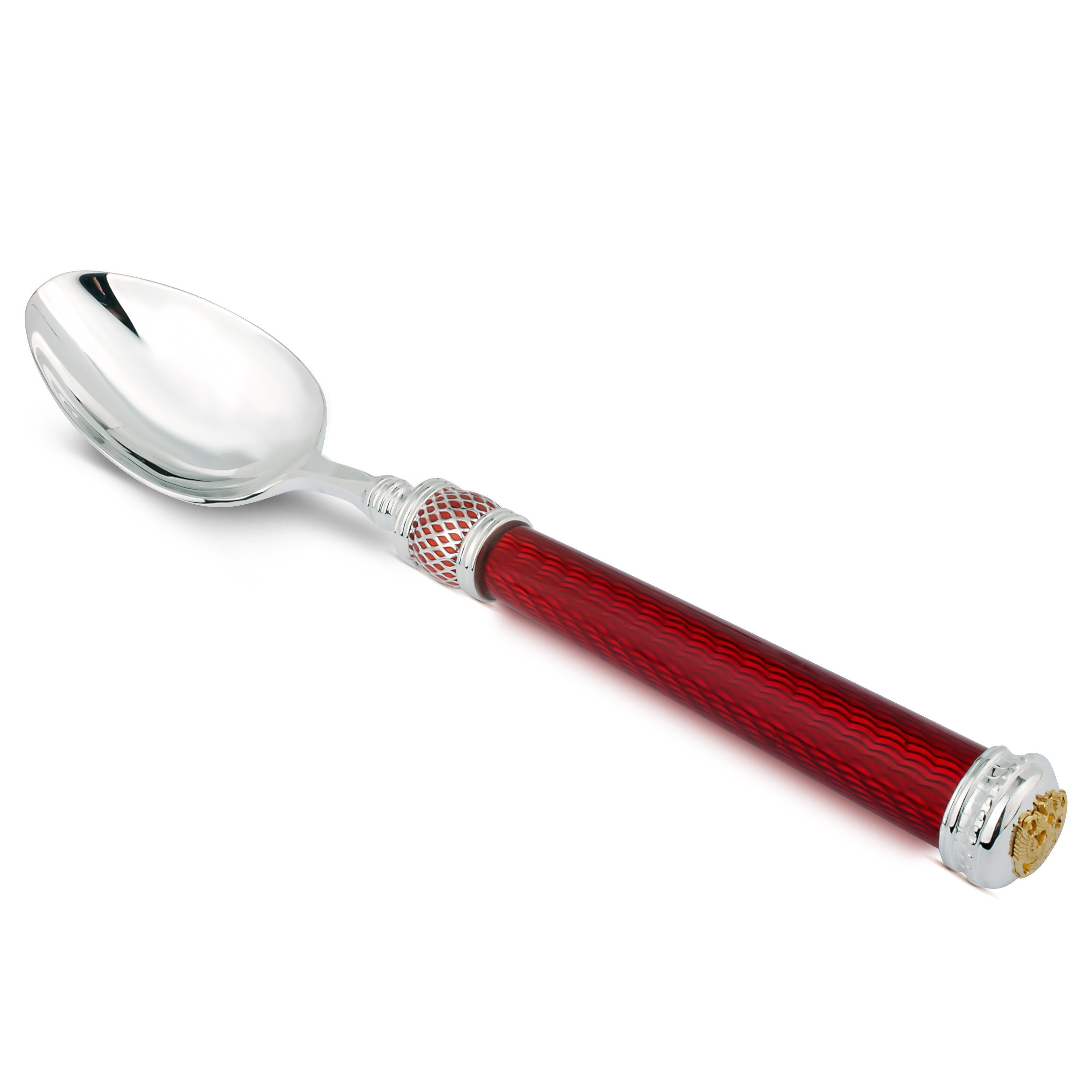 Ложка чайная из серебра 