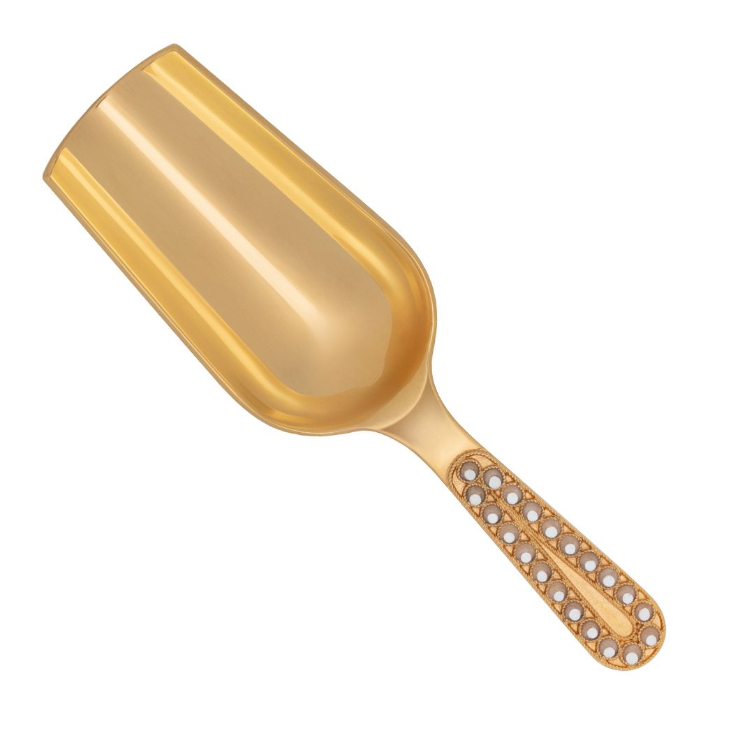 Совок для чая из серебра 