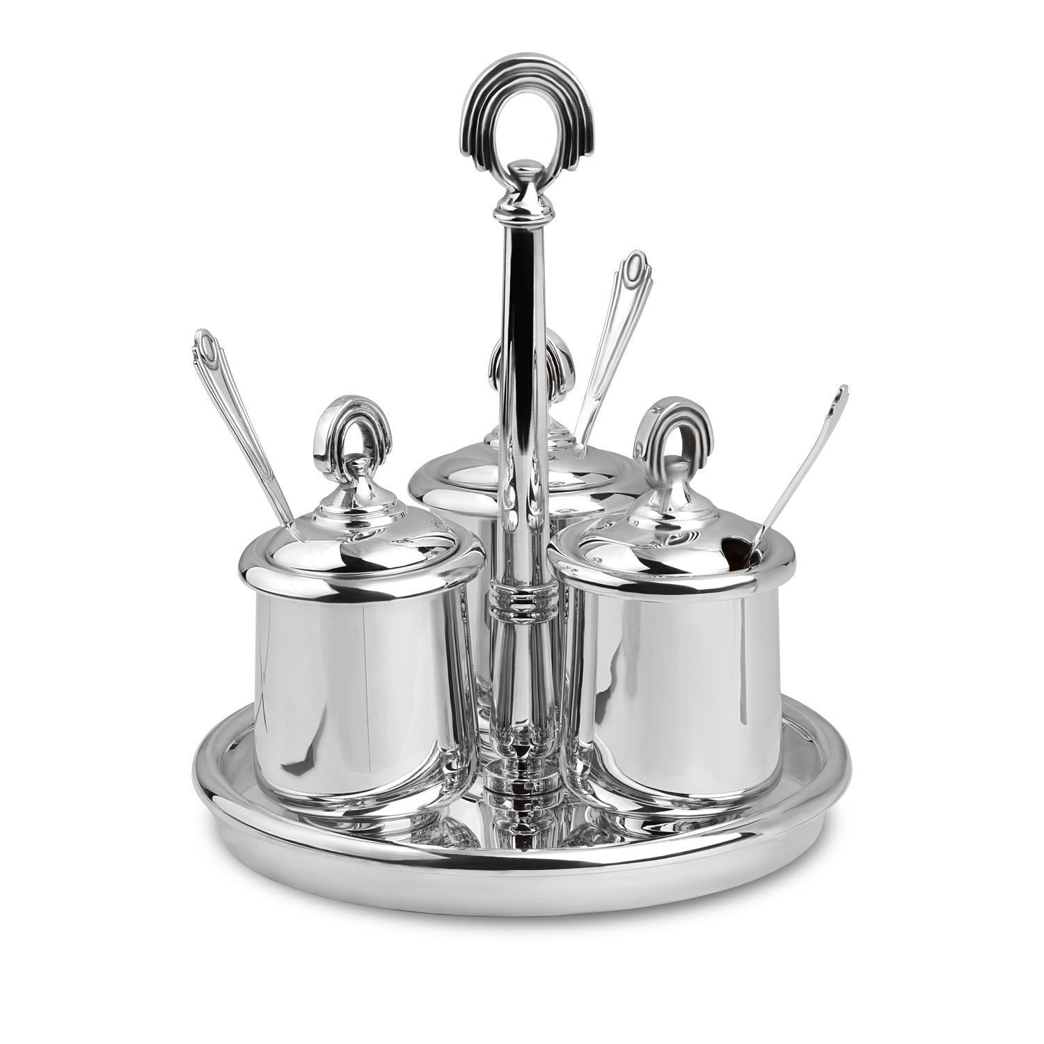 Набор для специй из серебра