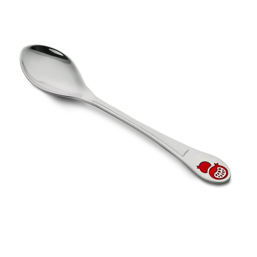 Ложка детская из серебра 