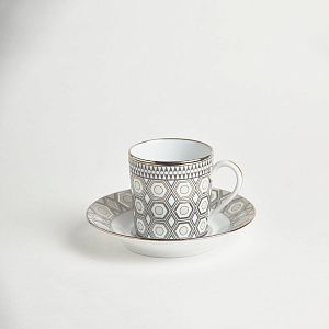 Чашка с блюдцем для кофе