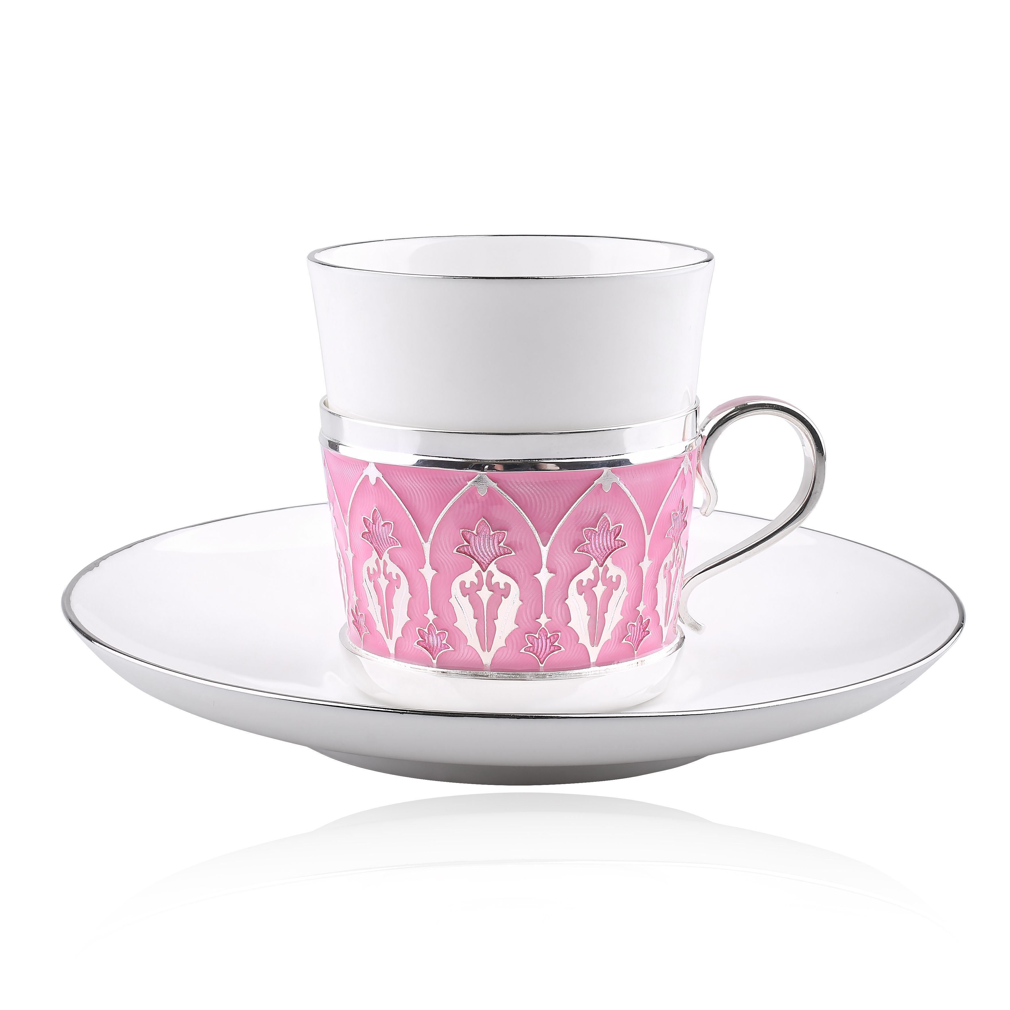 Набор кофейный из серебра