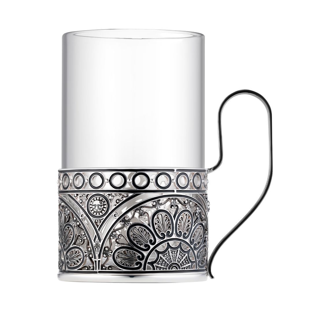 Подстаканник «Певческий мост» из серебра