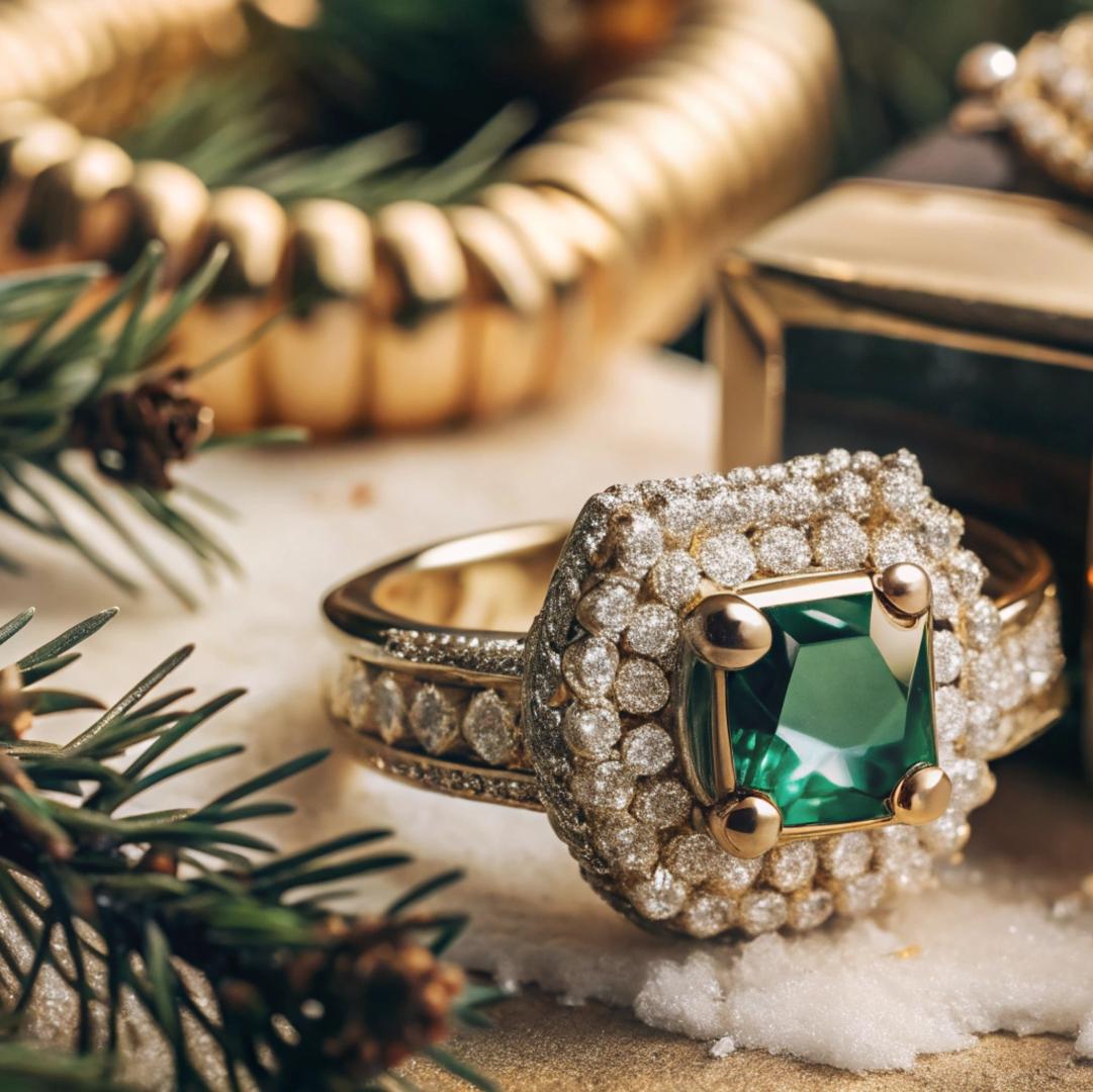 Ювелирные украшения в качестве подарка на Новый год