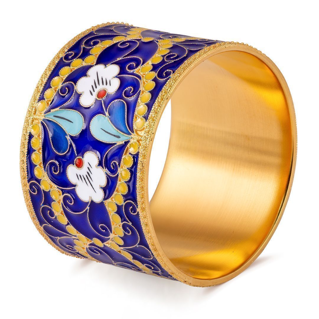 Кольцо для салфеток из серебра 