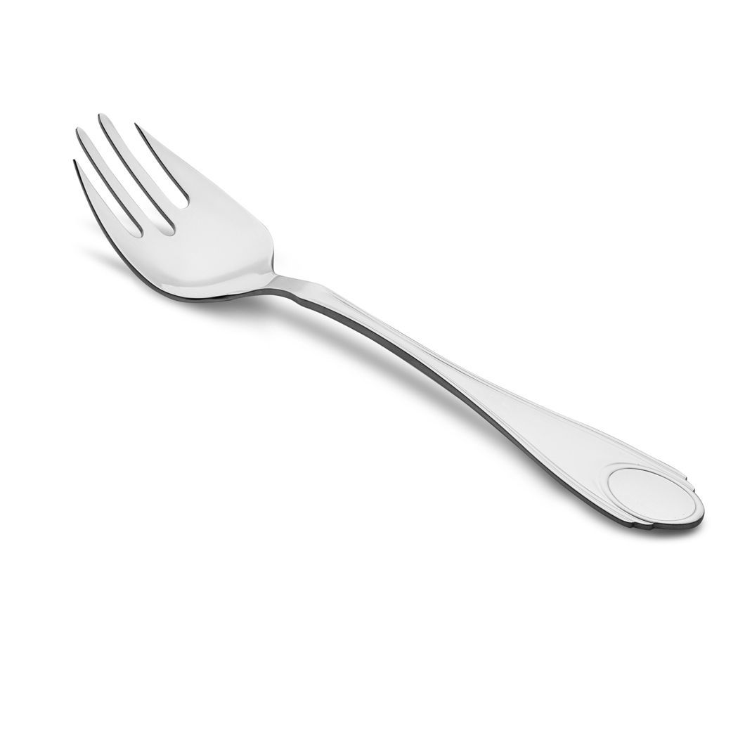 Вилка для рыбы из серебра 