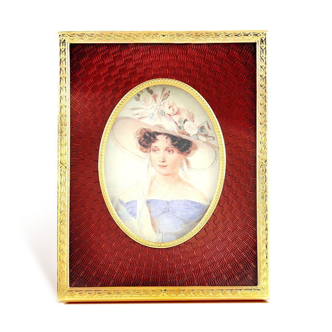 Рамка для фото с деревом и ювелирным стеклом