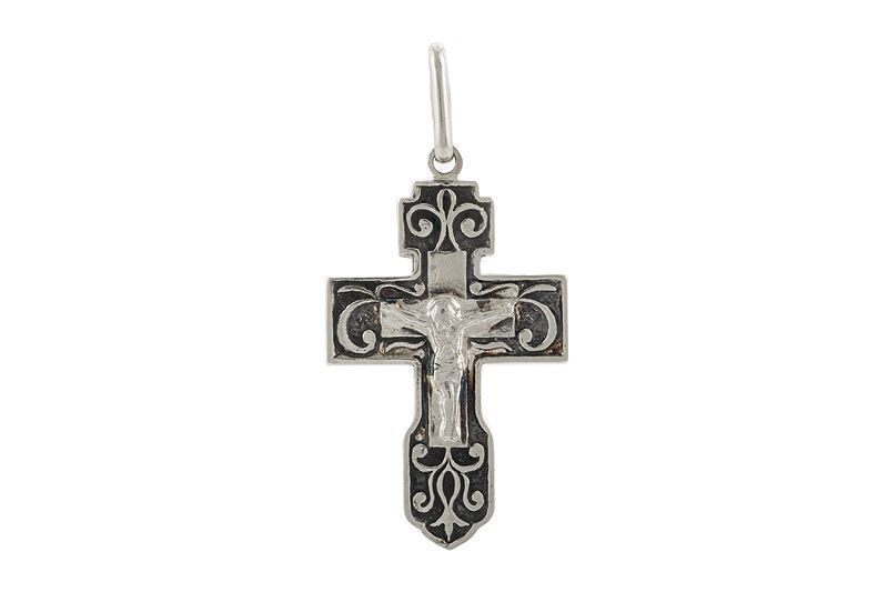 Крест из серебра 