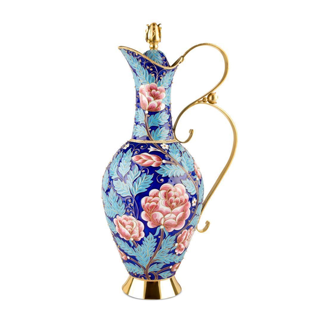 Графин «Розочка» из серебра 