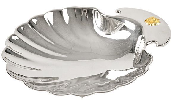 Кокильница из серебра 