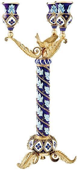 Подсвечник из серебра 