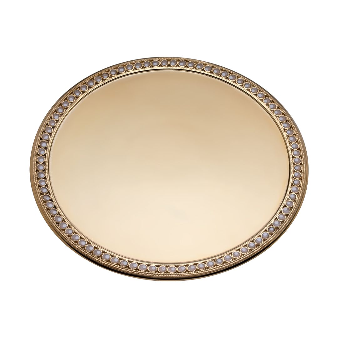 Коустер из серебра 