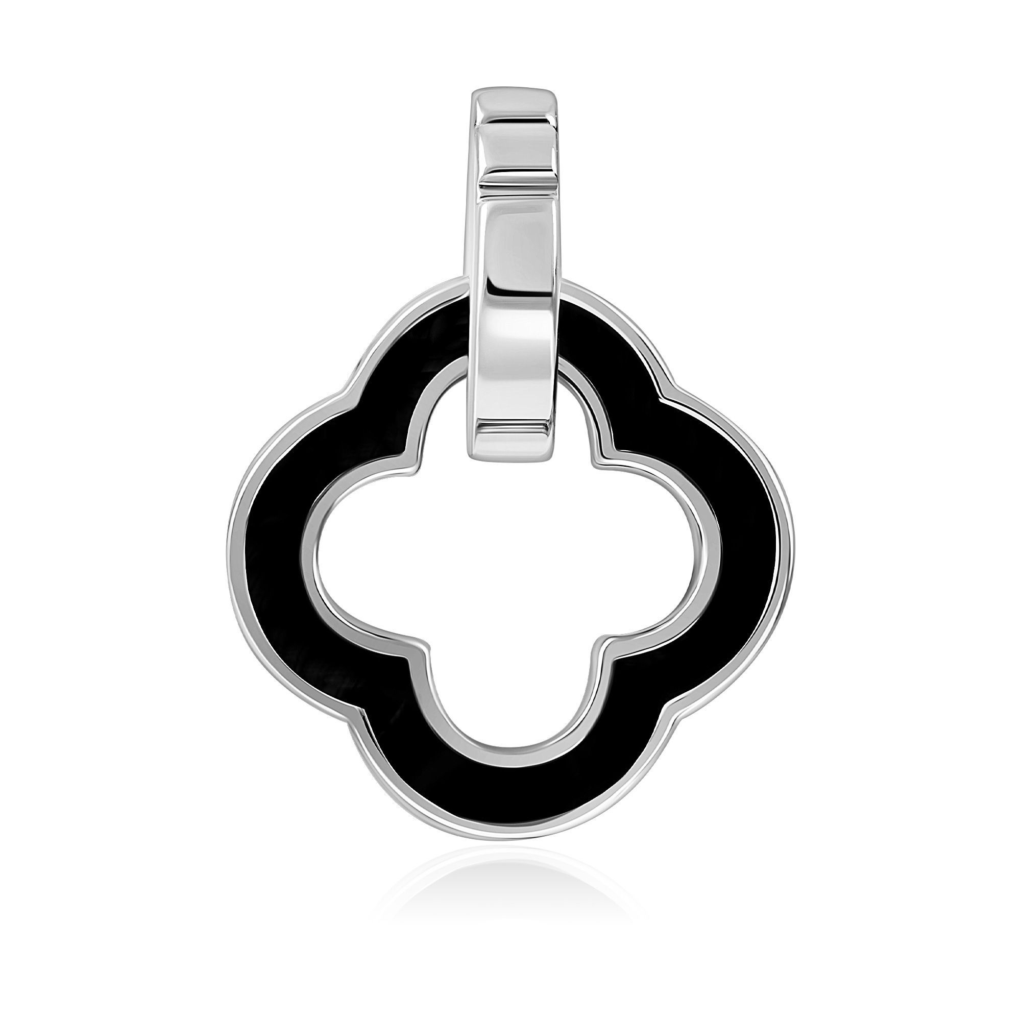 Подвеска из белого золота с бриллиантами