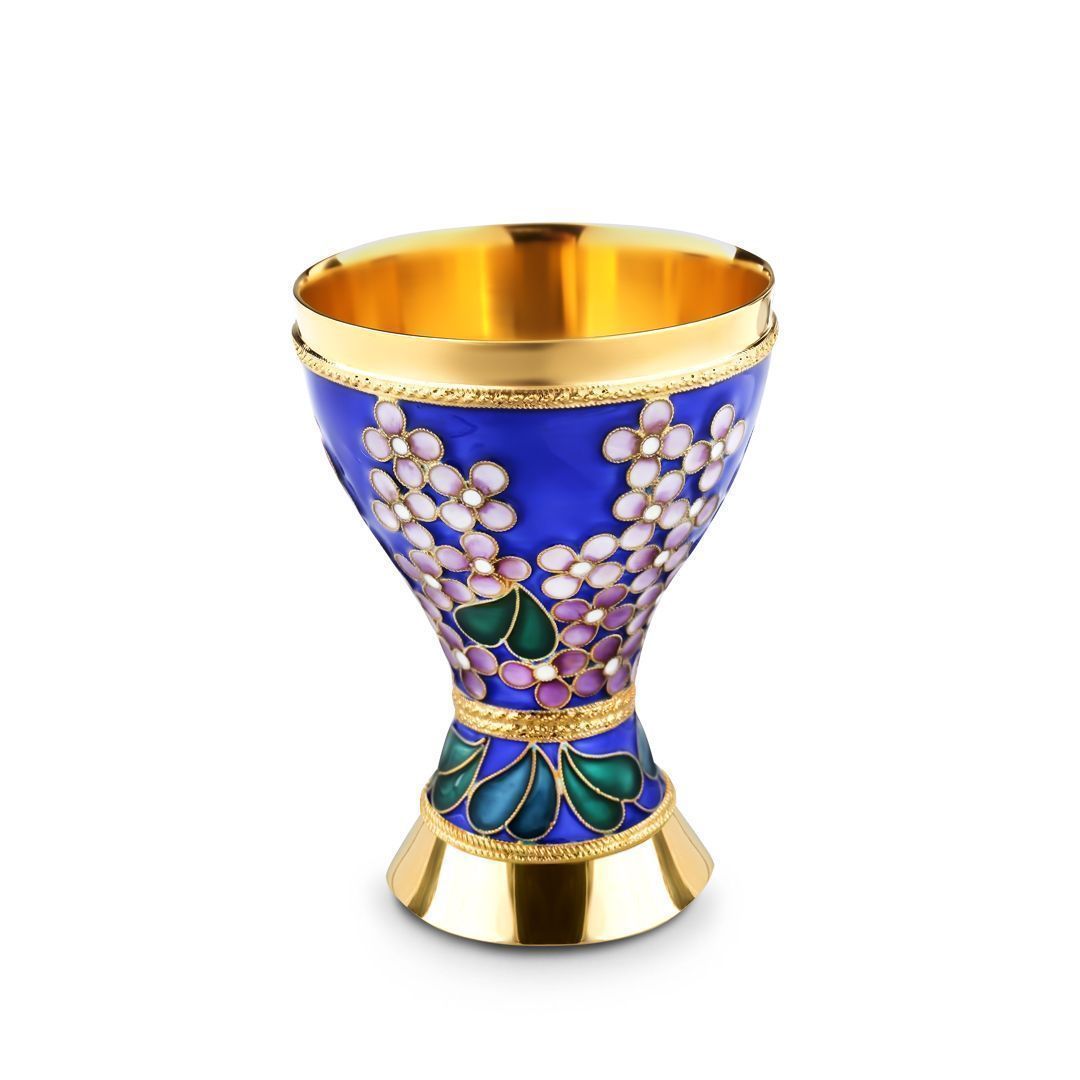 Подставка под яйцо из серебра 