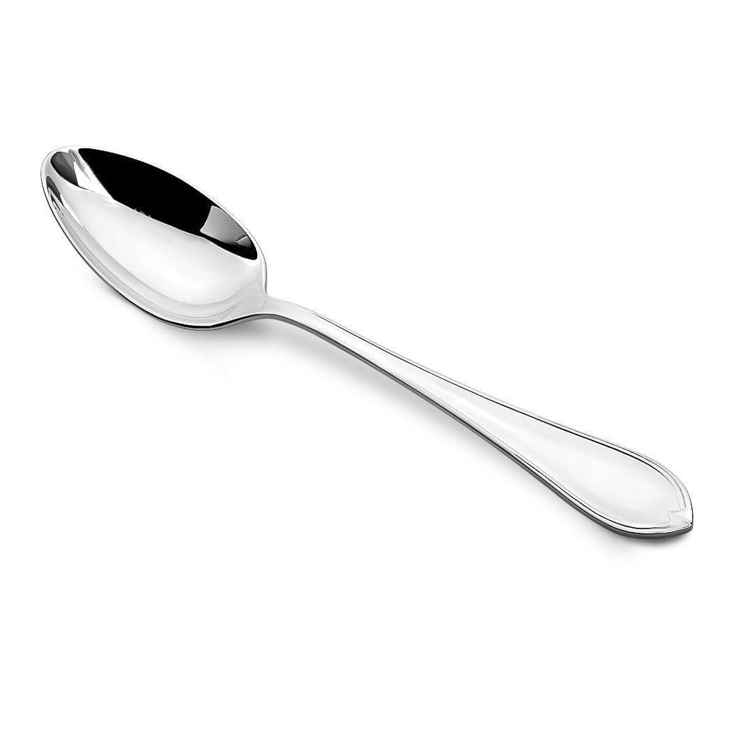 Ложка десертная из серебра 