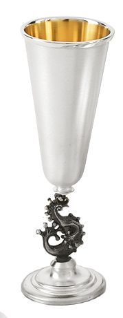 Бокал для вина из серебра 