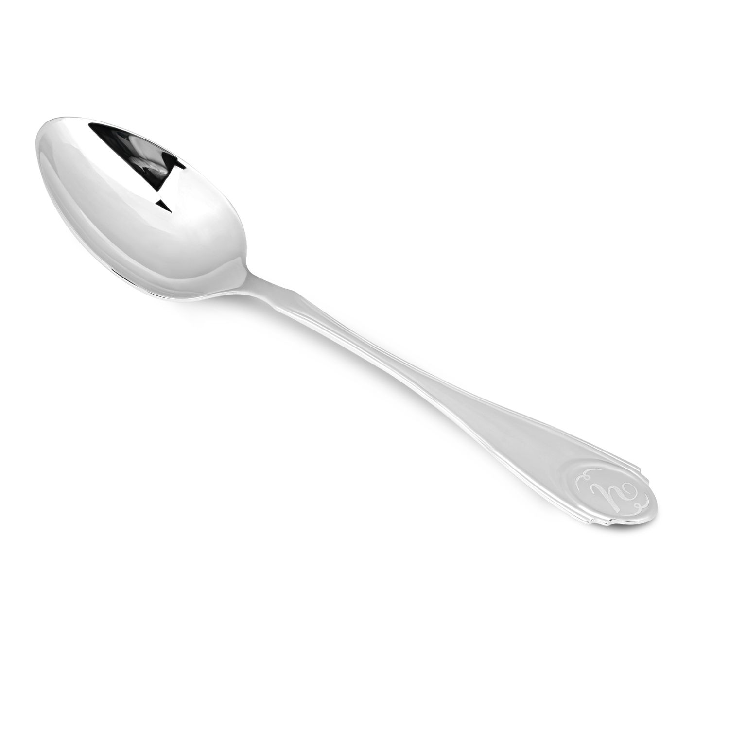 ложка чайная с буквой «Ч» из серебра