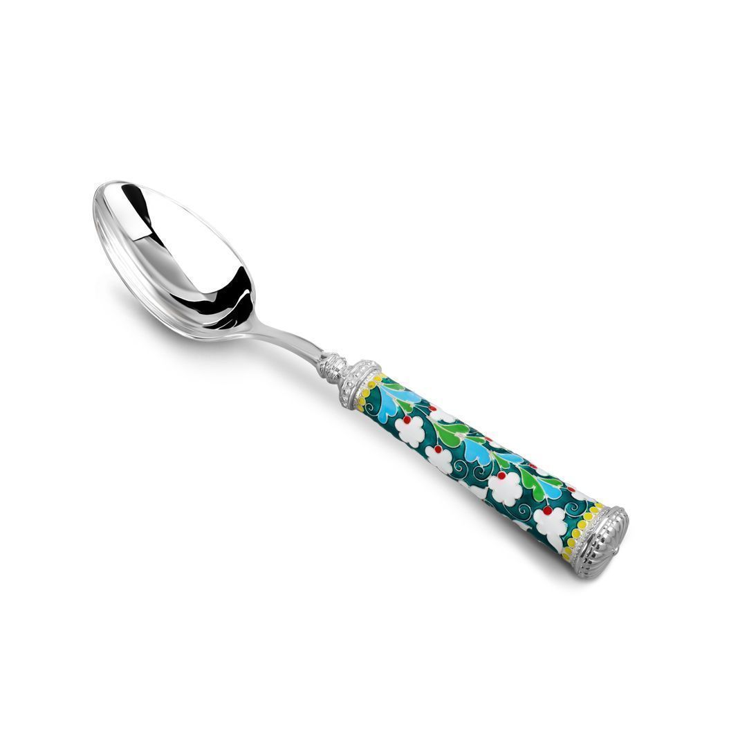 ложка чайная из серебра 