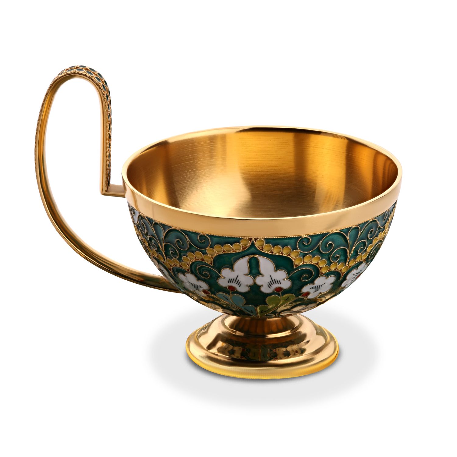 Чашка из серебра 