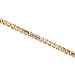 Цепь, плетение «Нонна» из желтого золота