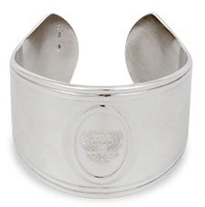 Кольцо для салфеток из серебра 