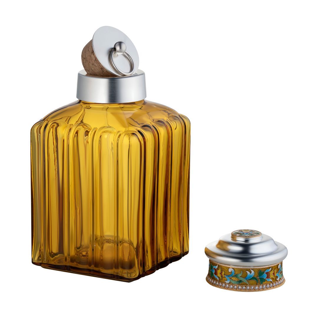 Чайница стеклянная