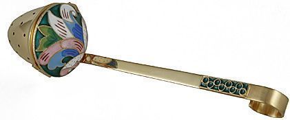 Чайница из серебра 