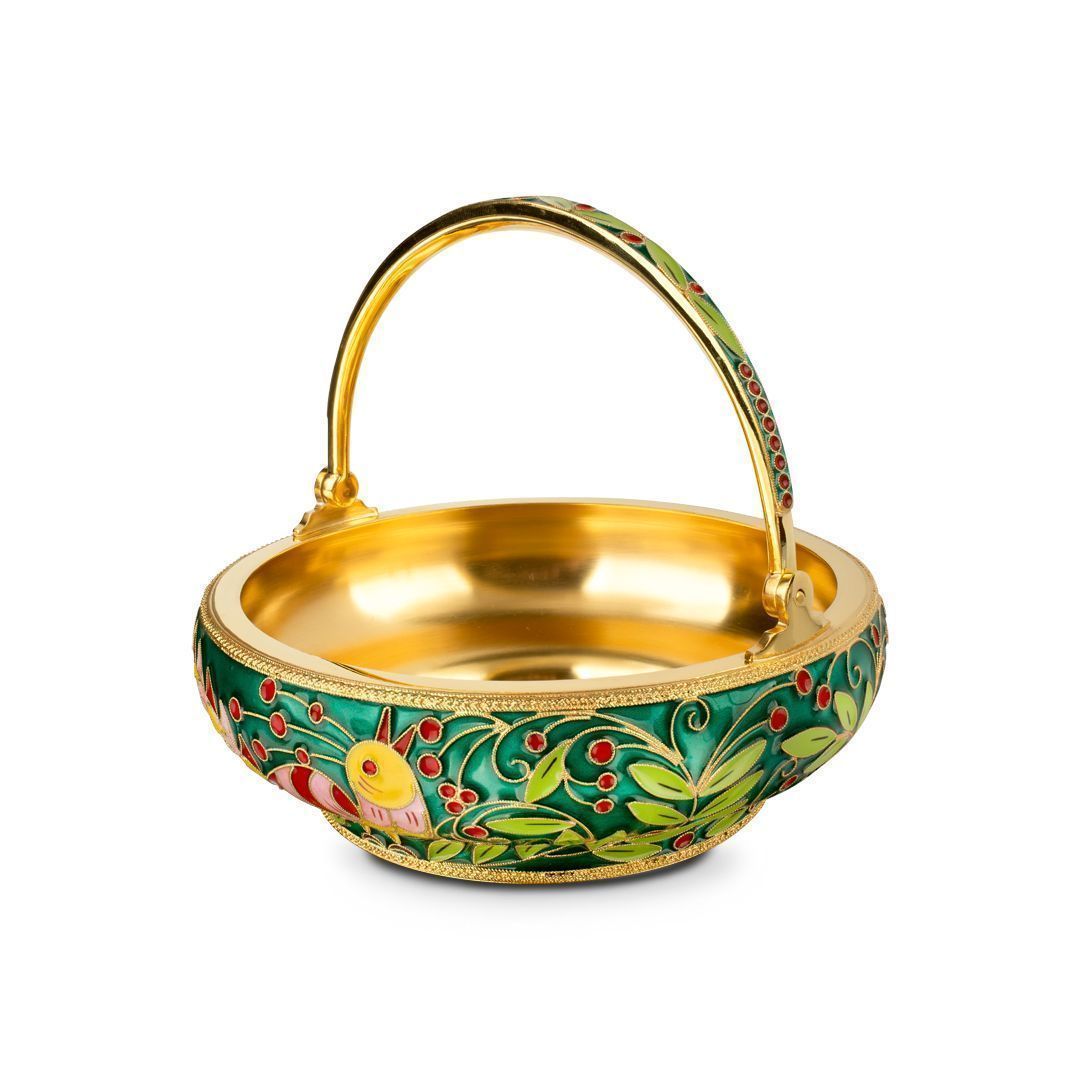 Конфетница из серебра 