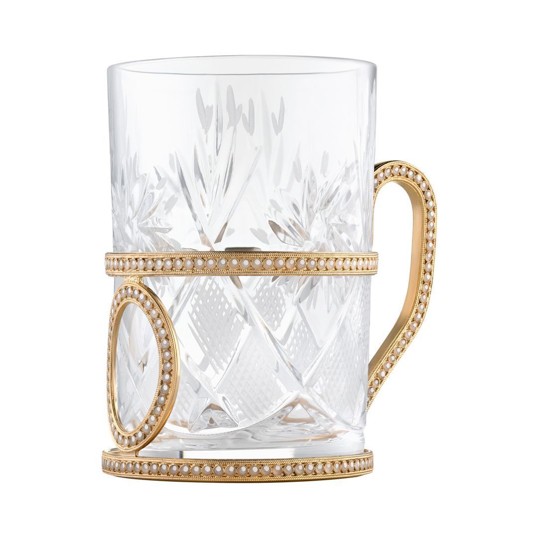 «Карелия» Подстаканник. Серебро 925 пробы.