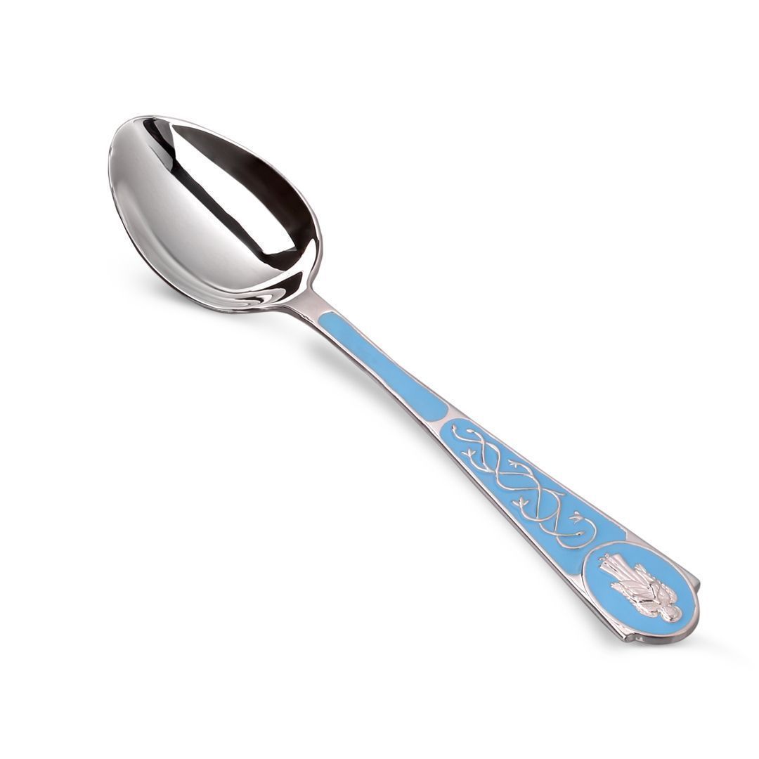 Ложка чайная «Ангел» из серебра 