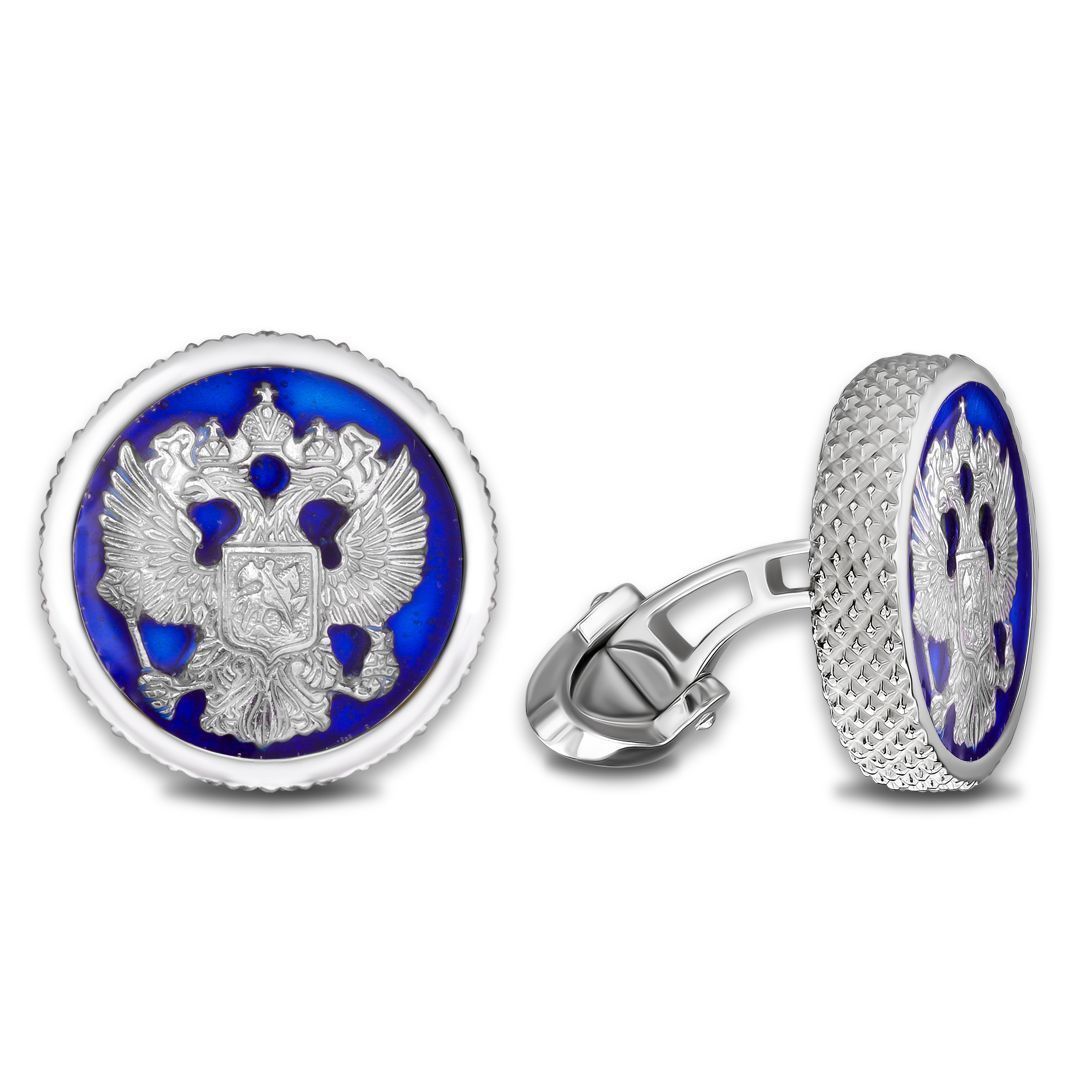 Запонки из серебра 