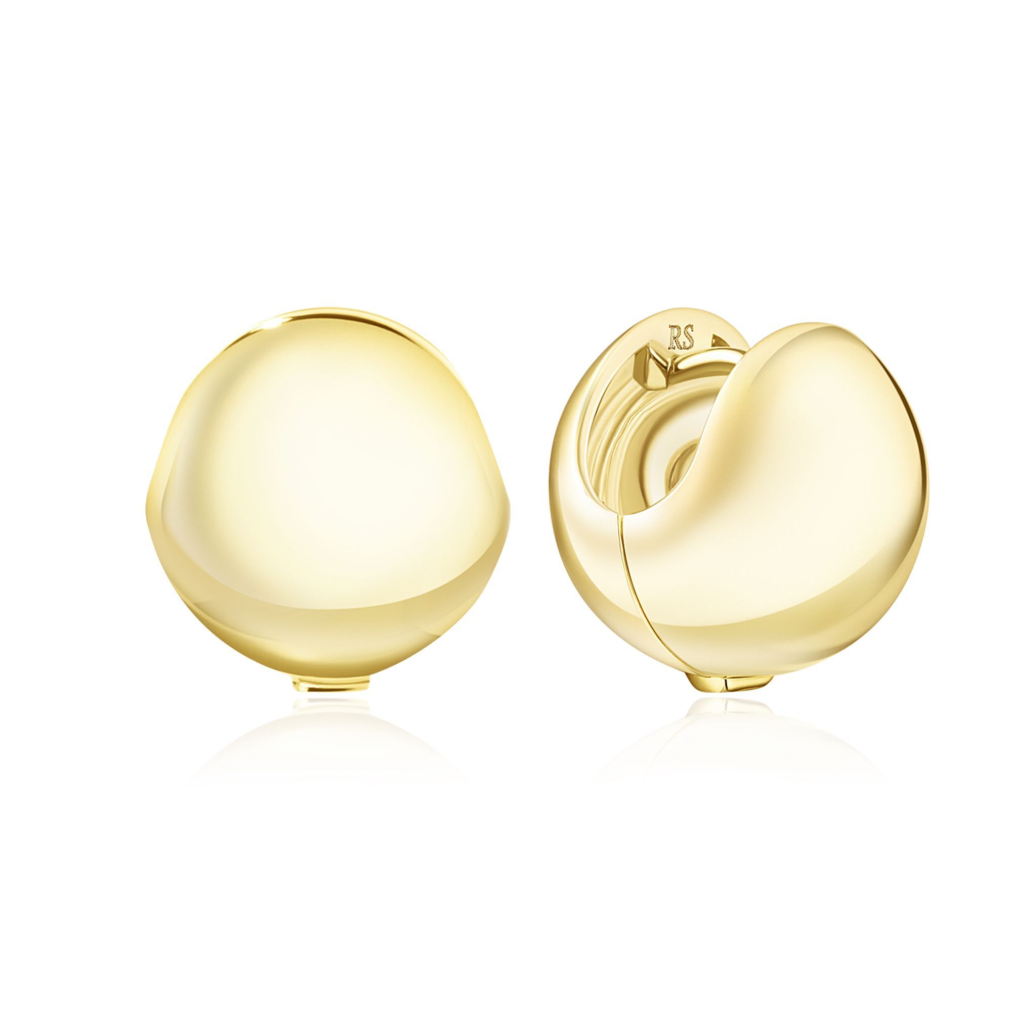 Серьги из желтого золота 