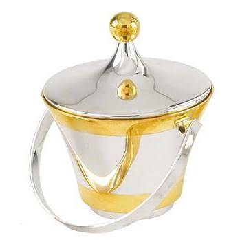 Сахаpница из серебра 