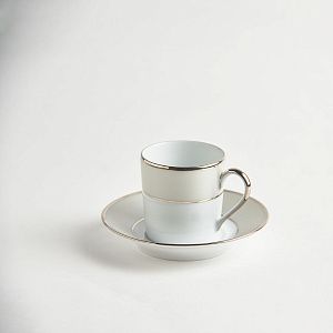 Чашка с блюдцем для кофе