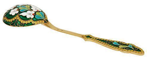 Ложка для варенья из серебра 