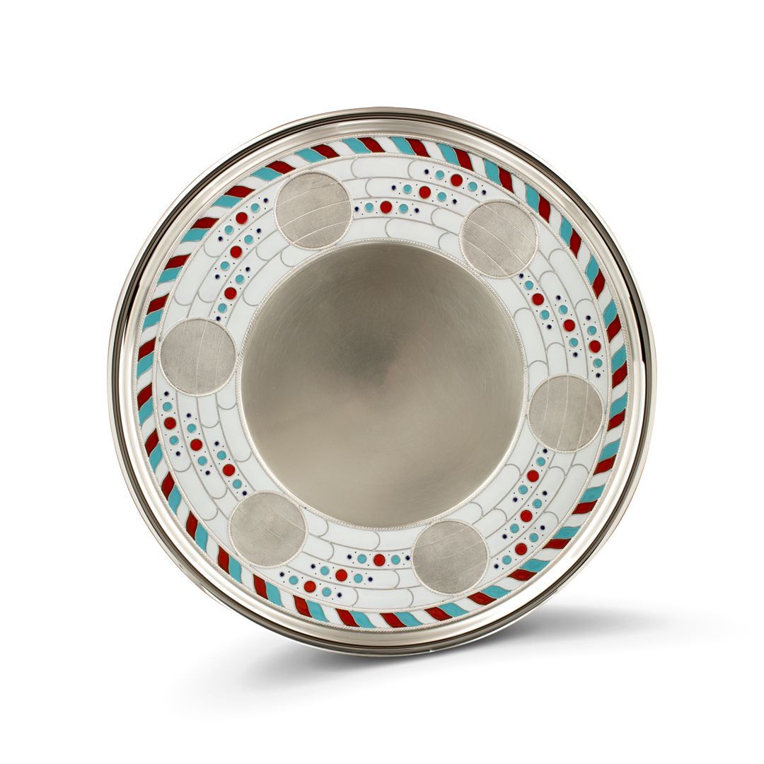 Поднос из серебра 