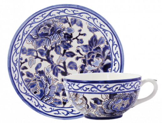 Набор чашка с блюдцем