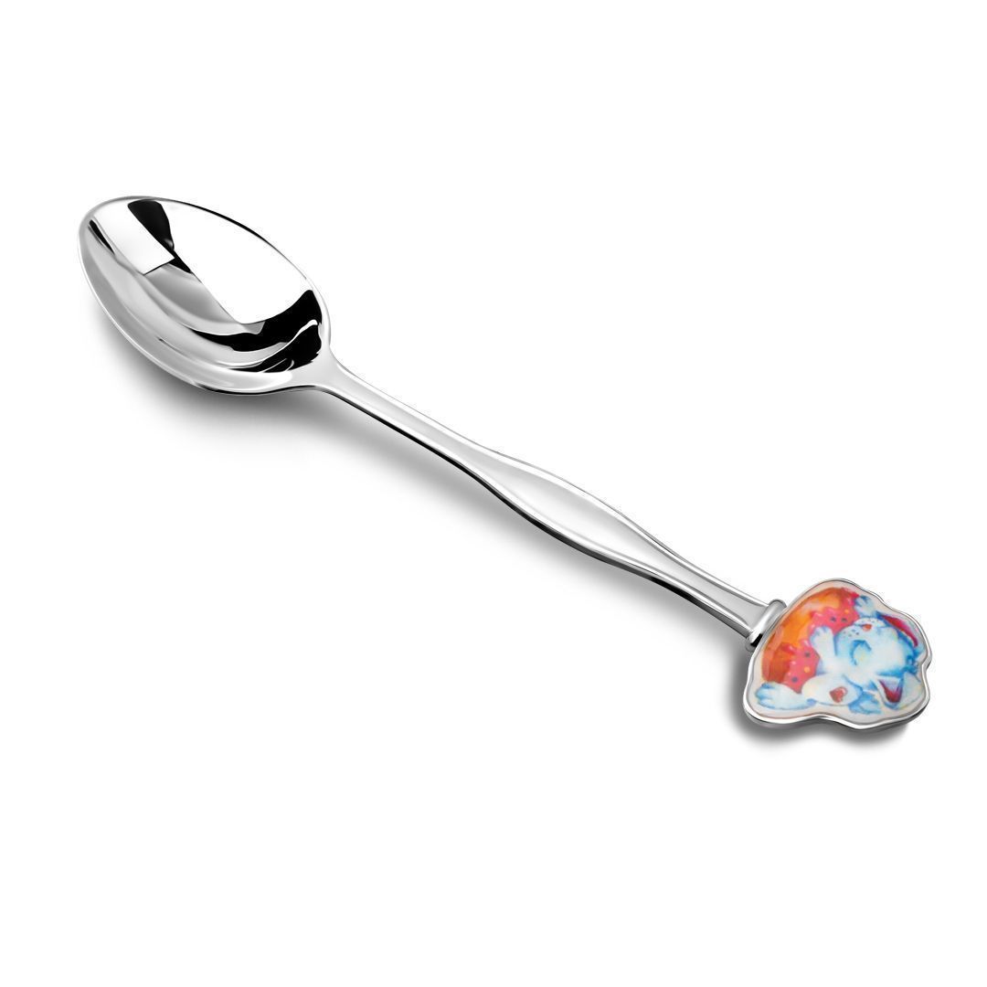 Ложка детская из серебра 