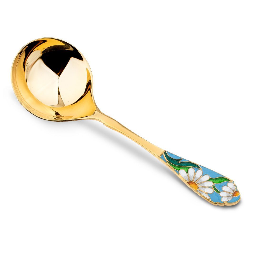 Ложка для варенья из серебра 