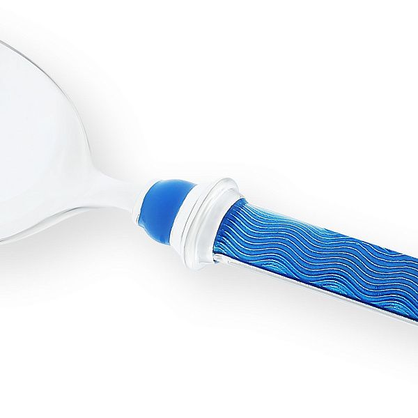 Ложка чайная «Лахта центр» из серебра