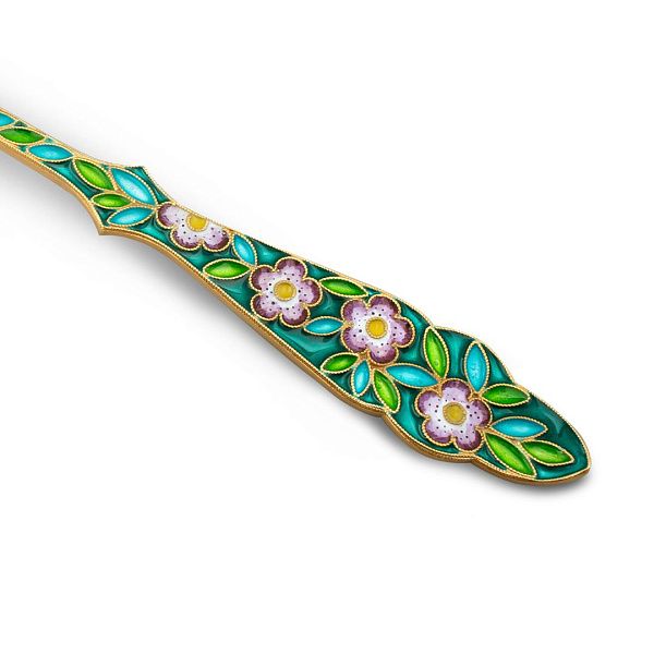 Ложка для варенья из серебра 