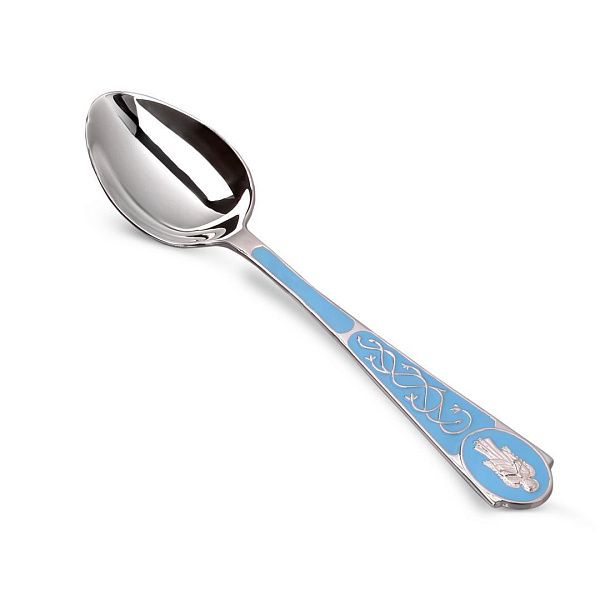 Ложка чайная «Ангел» из серебра 