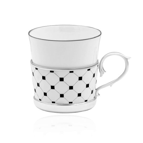 Набор кофейный из серебра 