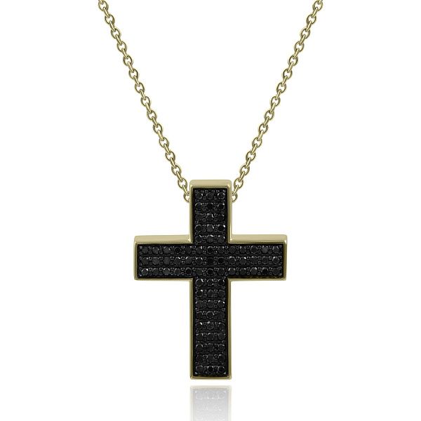 Колье из желтого золота с бриллиантами