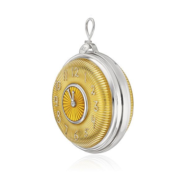 Елочная игрушка с ювелирным стеклом