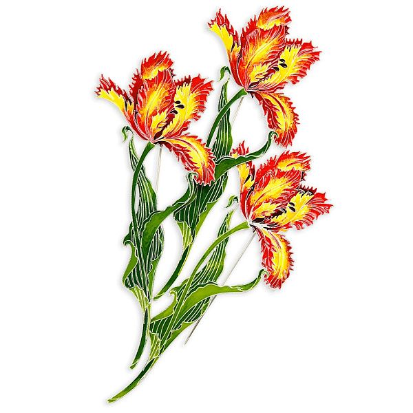 Брошь «Елагинский тюльпан»