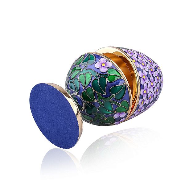 Яйцо-шкатулка «Сирень.Вечер» 