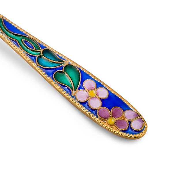 Ложка кофейная из серебра 