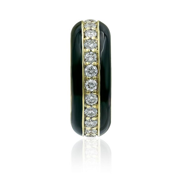 Подвеска из желтого золота с бриллиантами